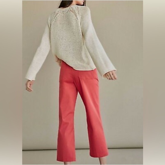 Massimo Dutti Orange-coral pants. - Picture 3 of 11
